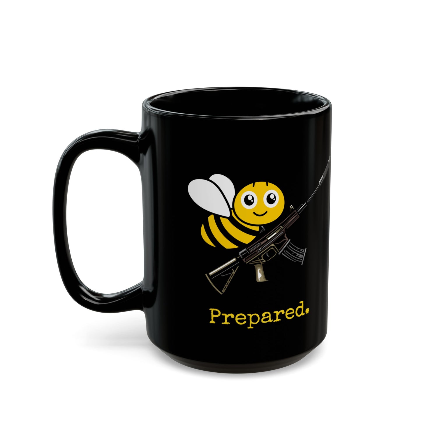 Funny Bee Prepared Coffee Mug