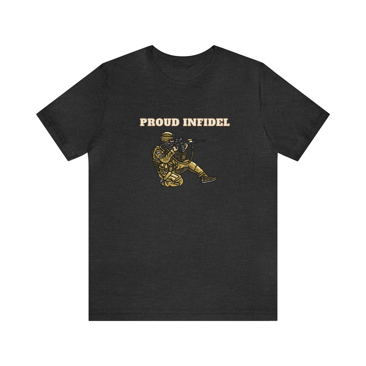 U.S. Special Ops Infidel Shirt, Proud Infidel U.S. Military T shirt