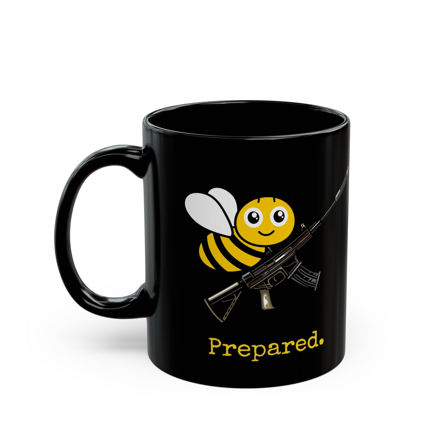 Funny Bee Prepared Coffee Mug