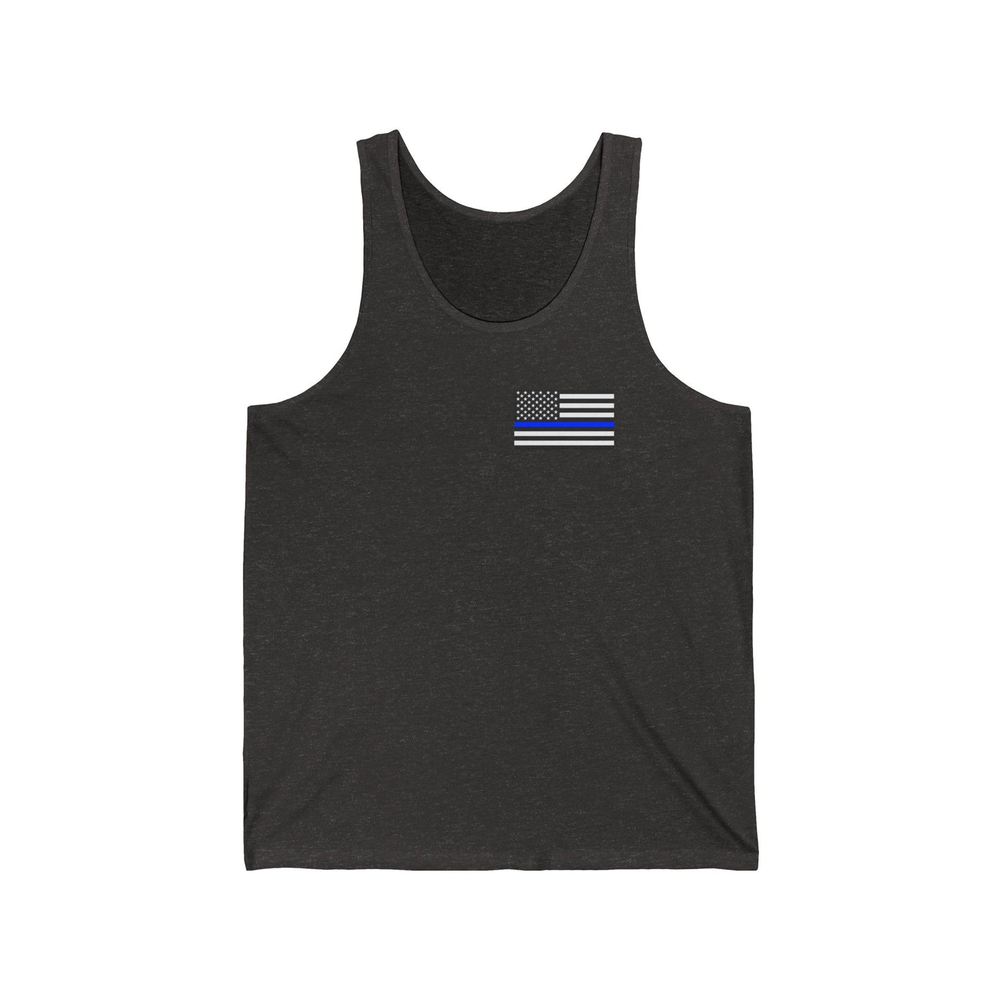 Thin Blue Line Warrior Unisex Jersey Tank