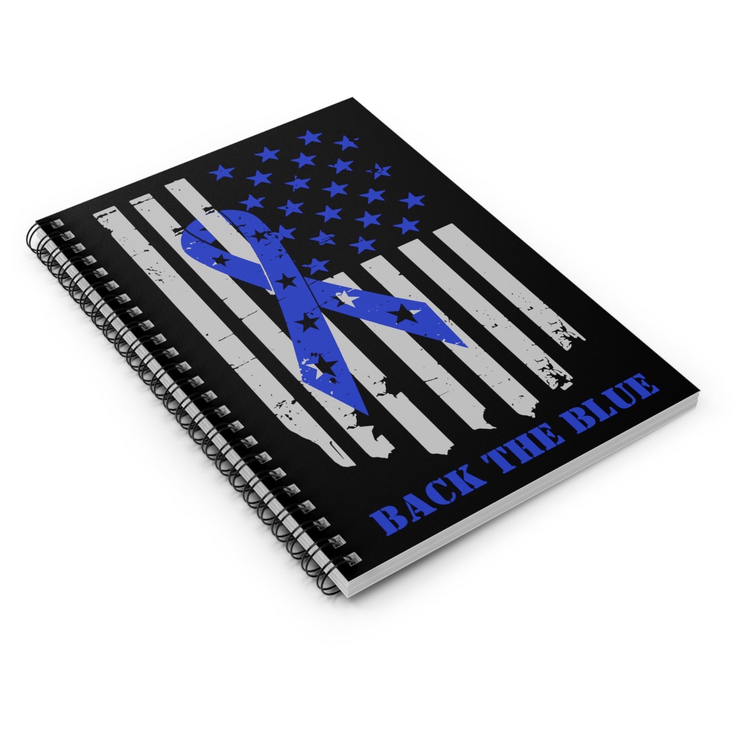 LEO Back the Blue Awesome Notebook