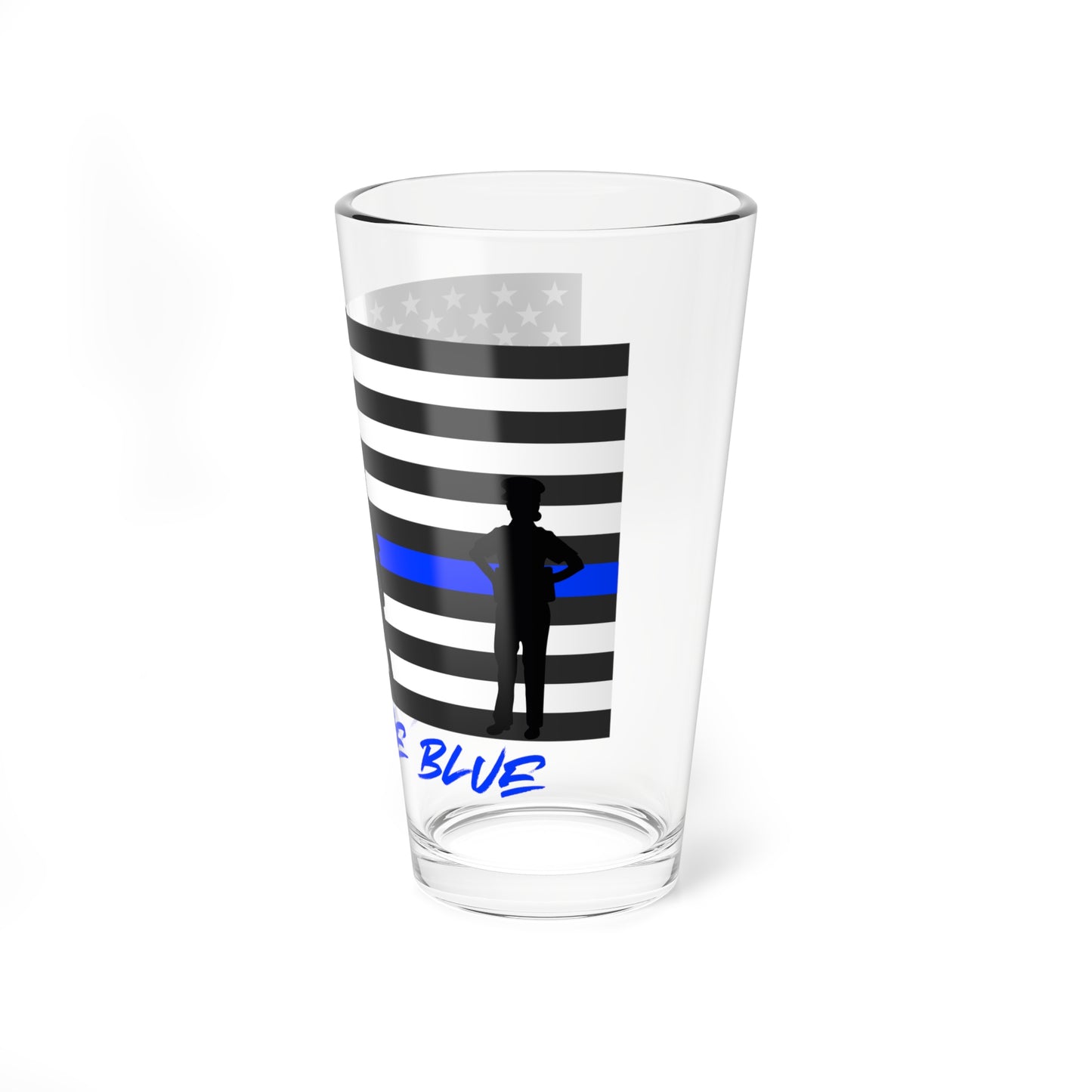 Back the Blue Pint Glass