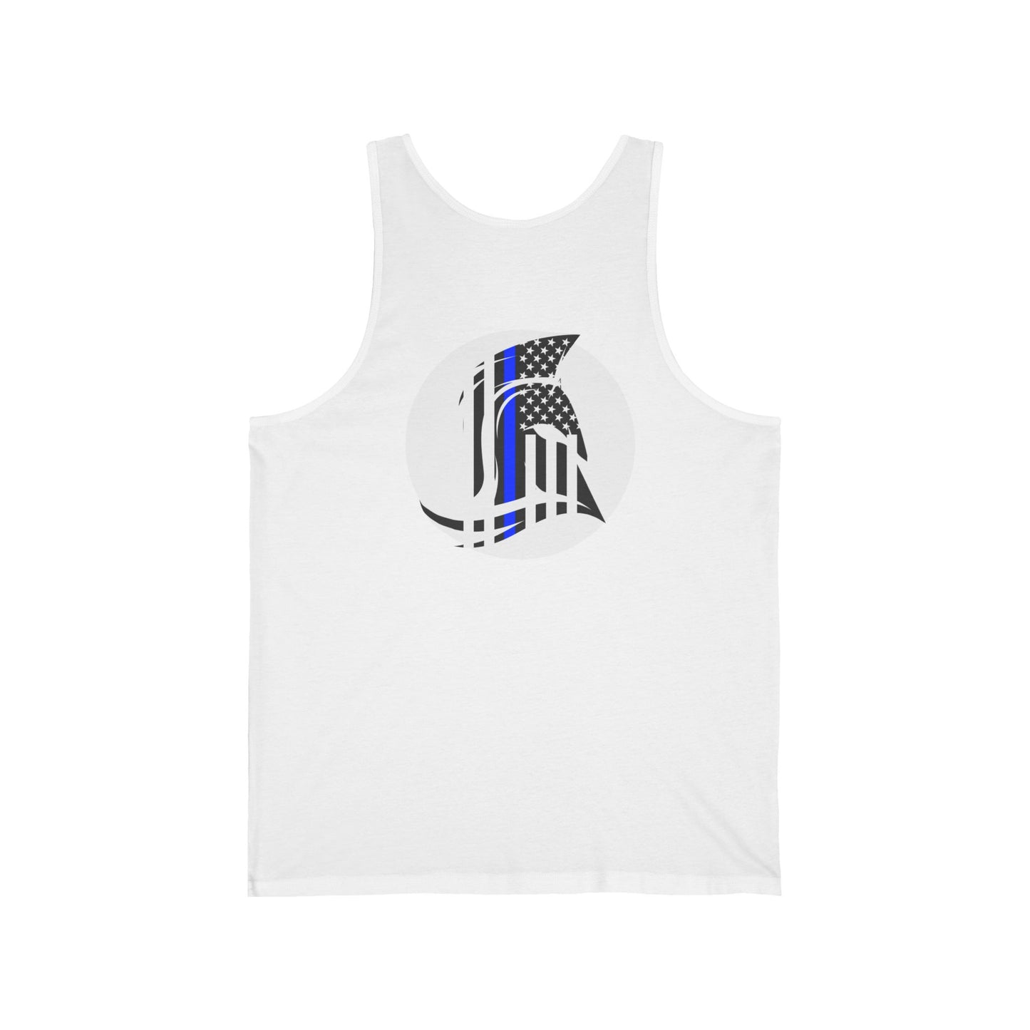 Thin Blue Line Warrior Unisex Jersey Tank