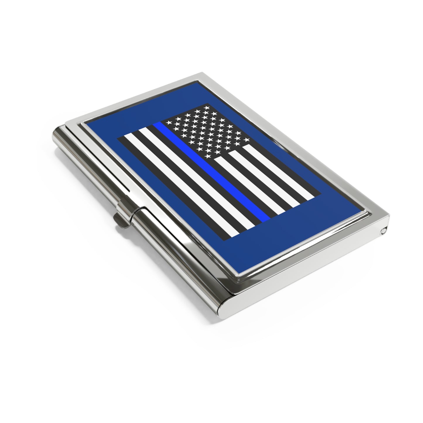 Thin Blue Line Business Card Holder