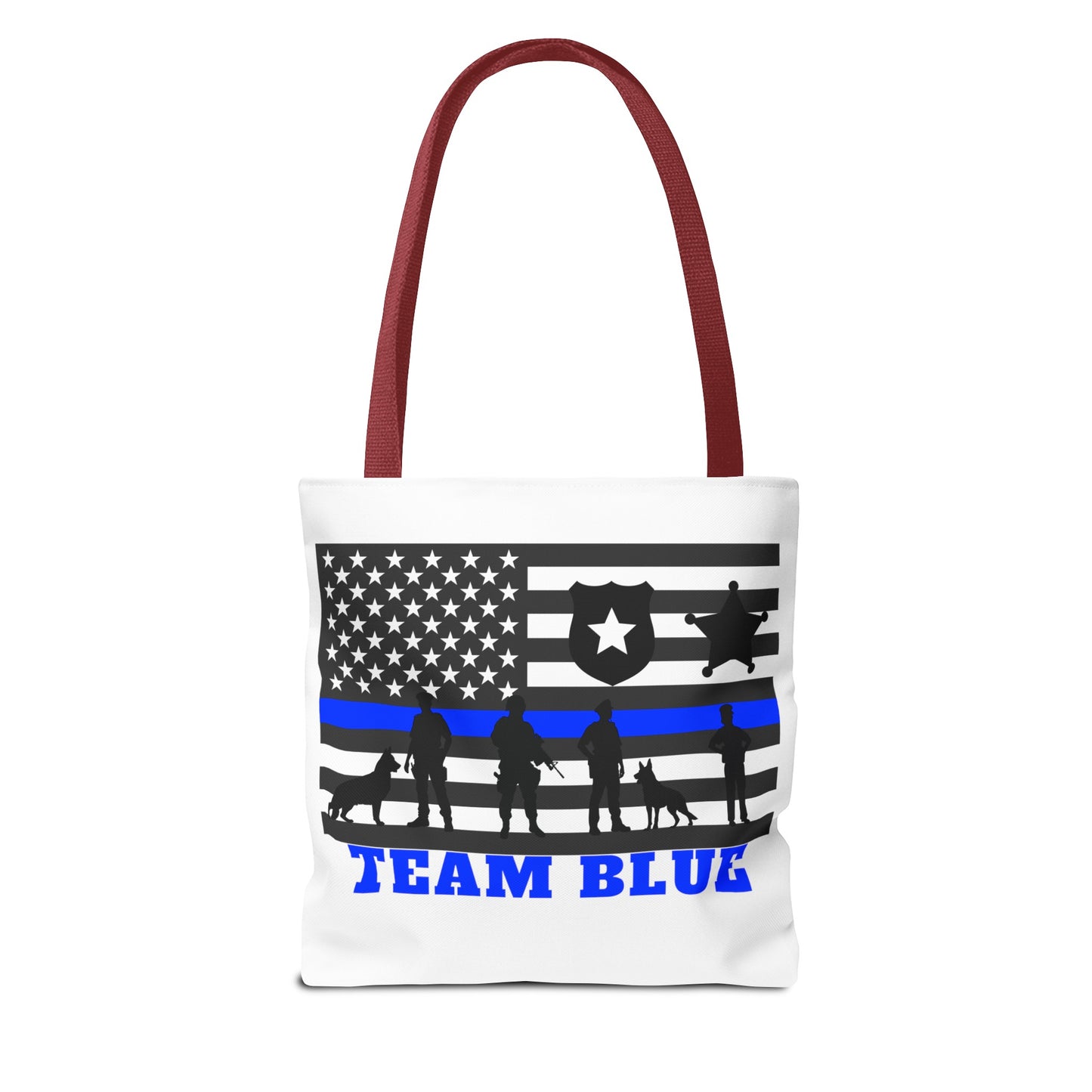 Team Blue LEO Tote Bag