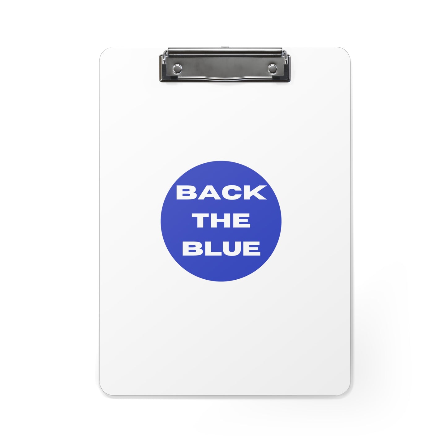 Thin Blue Line, Back the Blue Clipboard, 2-sided