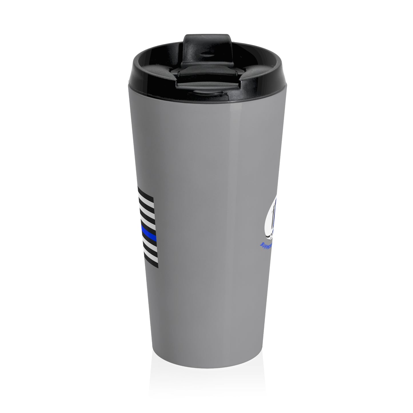 Thin Blue Line Stainless Steel Travel Mug