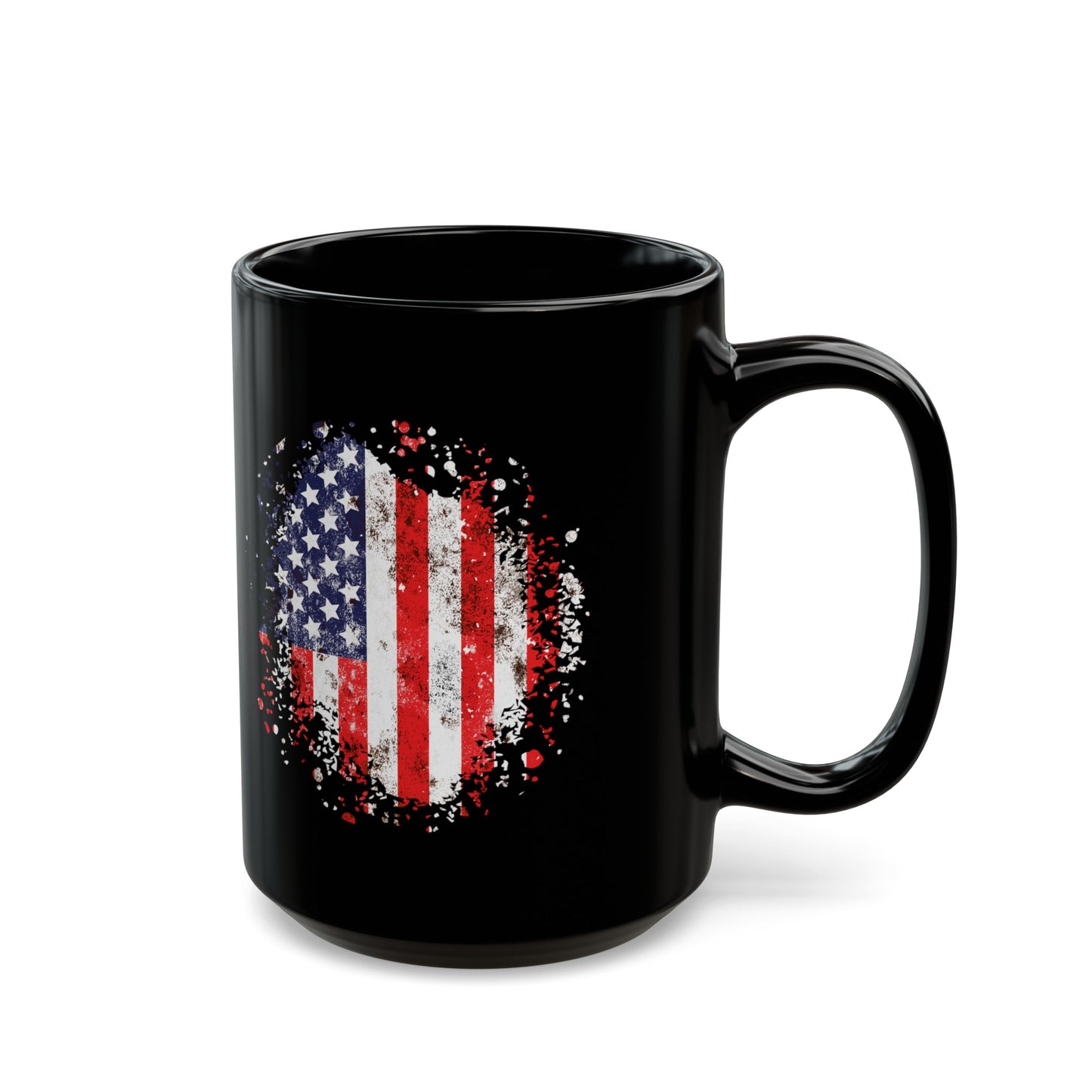 Patriotic Black Mug (11oz, 15oz)