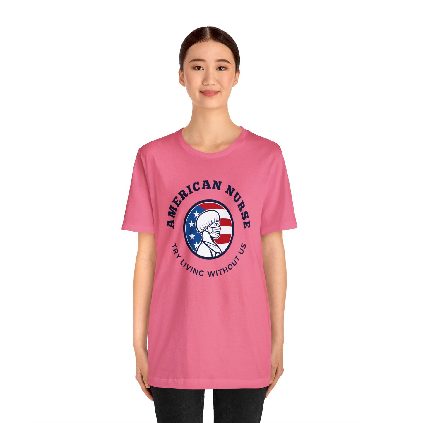 Patriotic Nurse T Shirt, Nurse Shirt, American Nurse T shirt