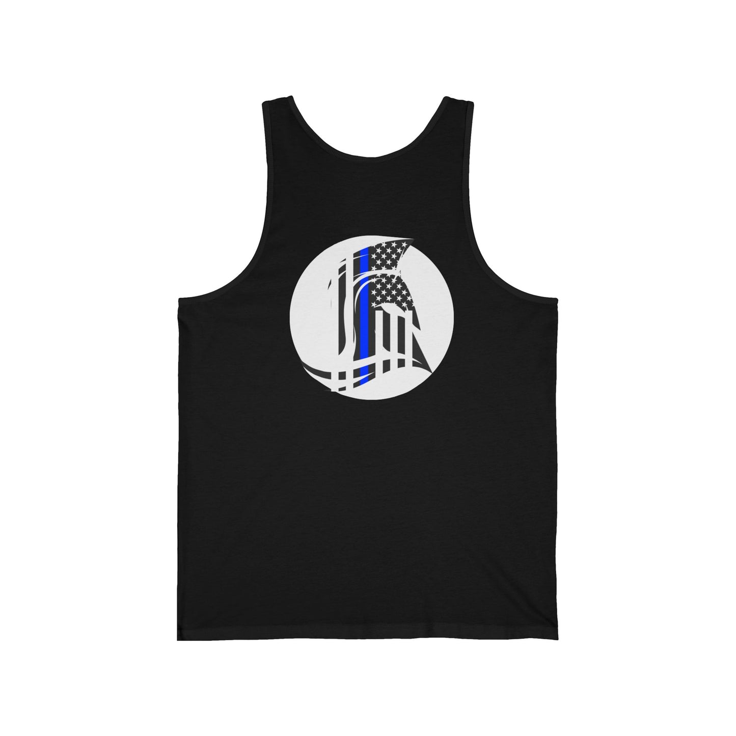 Thin Blue Line Warrior Unisex Jersey Tank