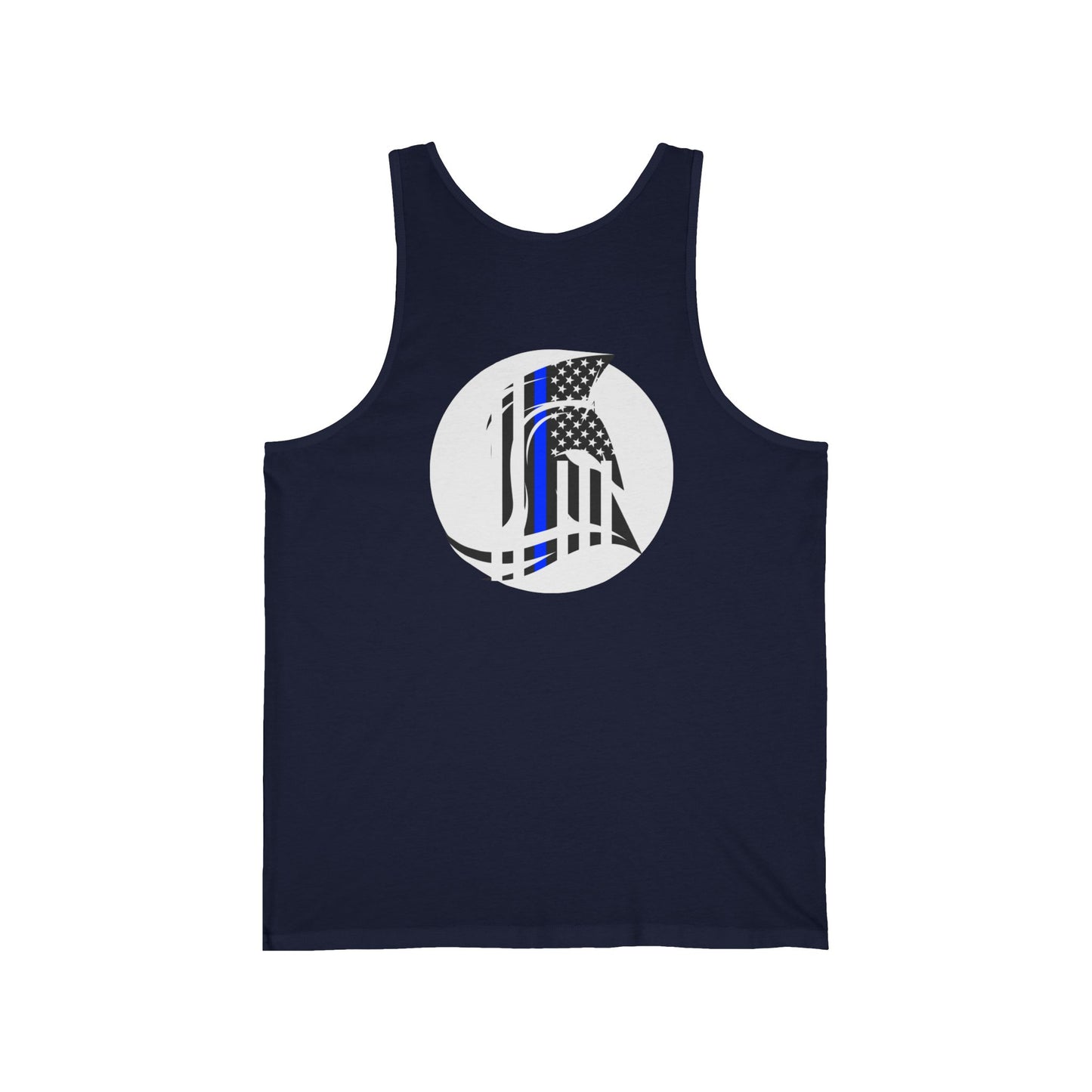 Thin Blue Line Warrior Unisex Jersey Tank