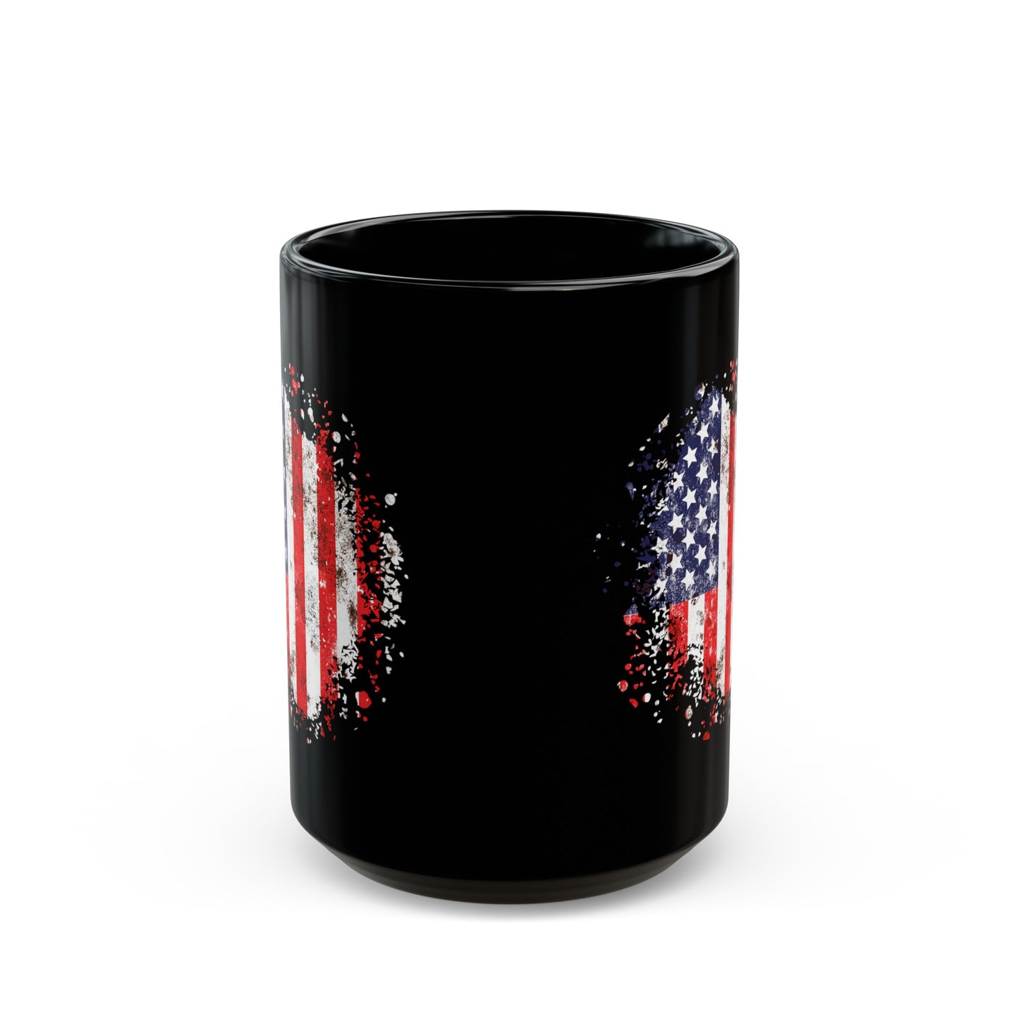 Patriotic Black Mug (11oz, 15oz)