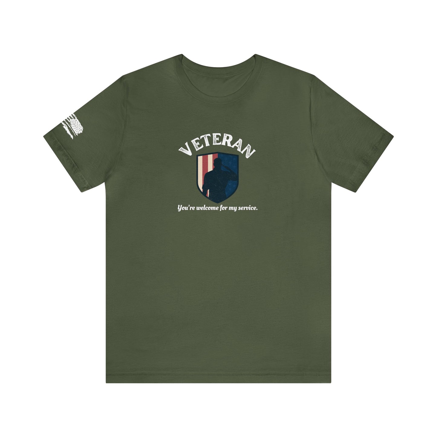 Funny Veteran thank you for my service T-shirt
