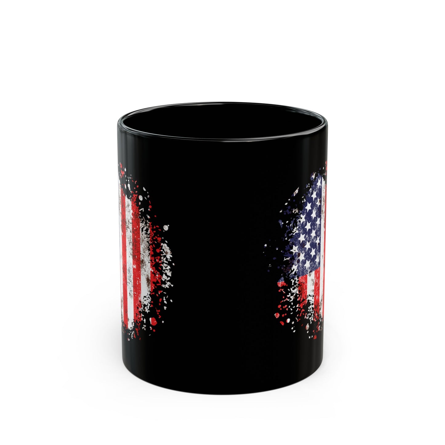 Patriotic Black Mug (11oz, 15oz)