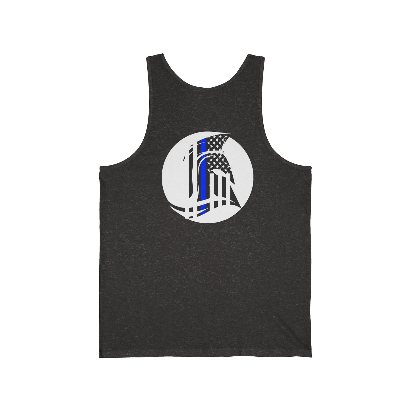 Thin Blue Line Warrior Unisex Jersey Tank