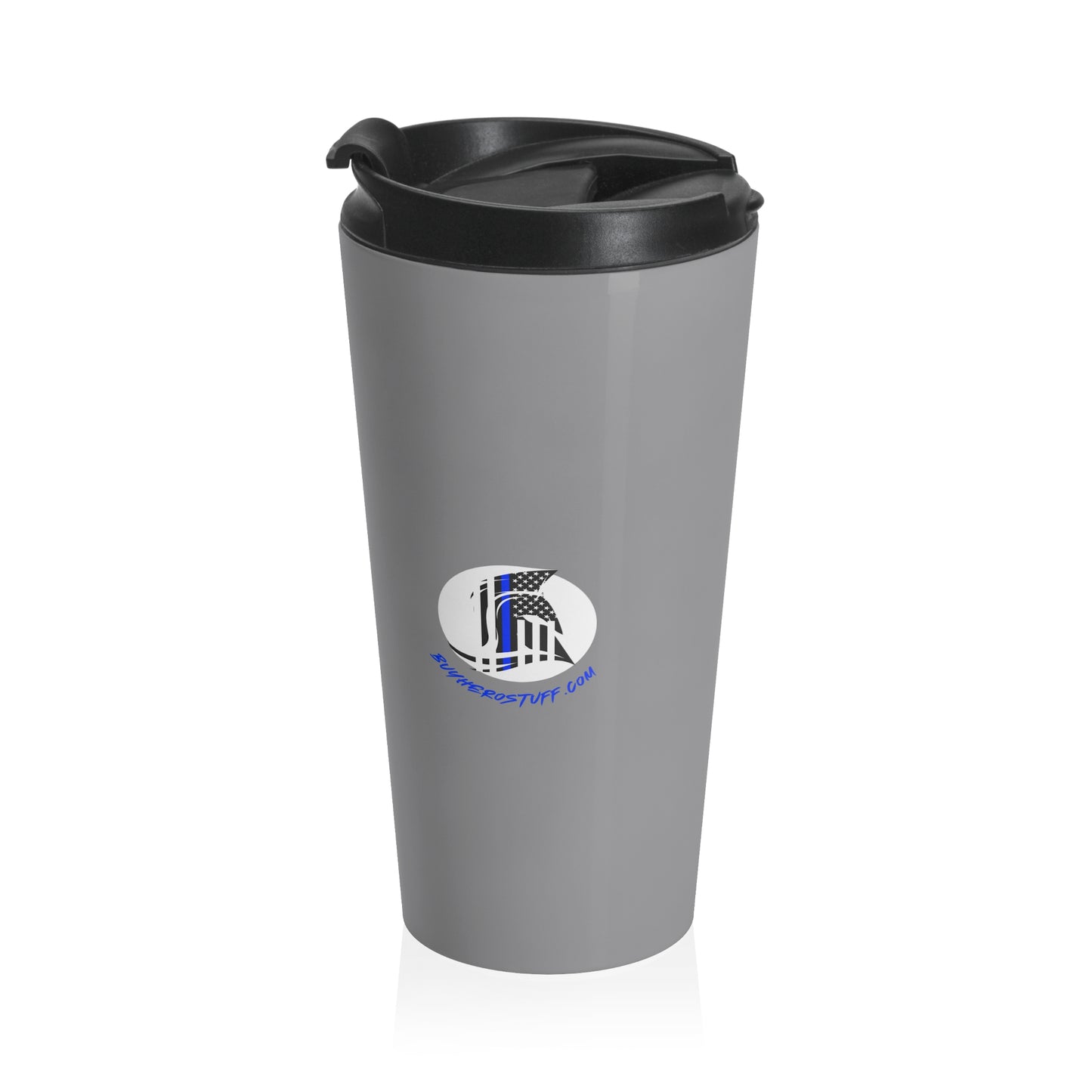 Thin Blue Line Stainless Steel Travel Mug