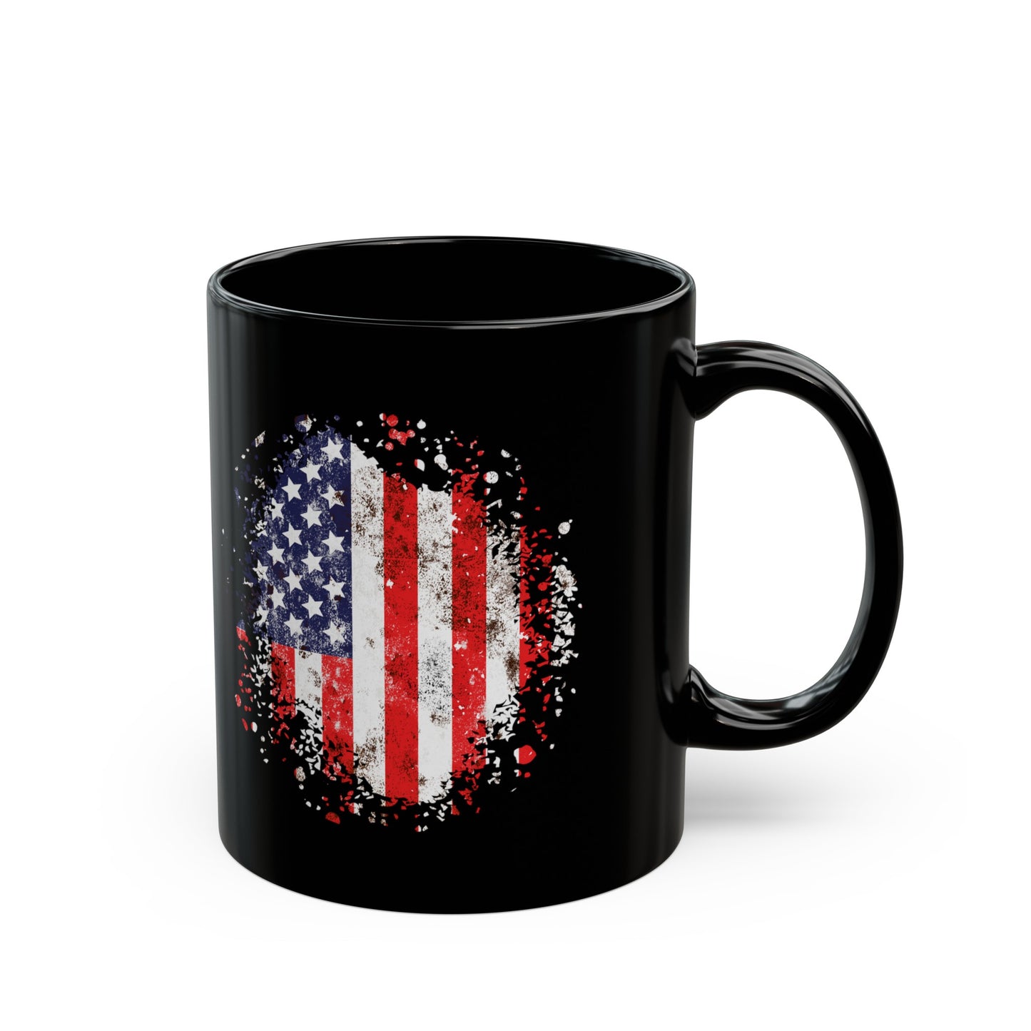 Patriotic Black Mug (11oz, 15oz)