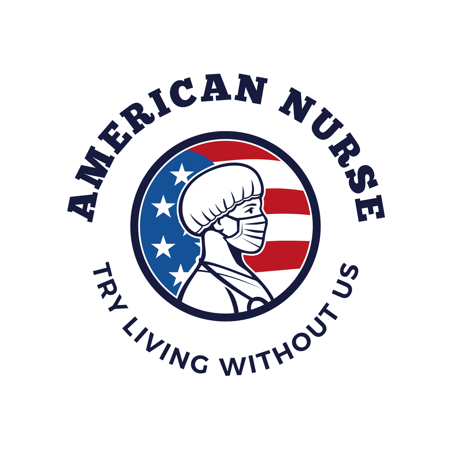 Patriotic Nurse T Shirt, Nurse Shirt, American Nurse T shirt